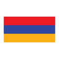 Flag of Armenia Temporary Tattoo (1.5"x2")